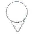 Baby Girls/Boy Silver Hand Kara/Foot Kara -Pack Of 02. 