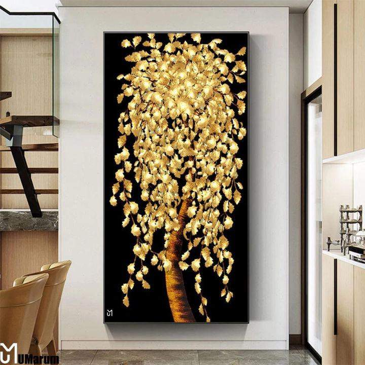 Black aesthetic wooden wall art frame for bedroom