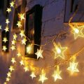 Solar Star String | Fair Light - String Light Twinkle Garlands Lamp Holiday Party Wedding Decoration Fairy Lights. 