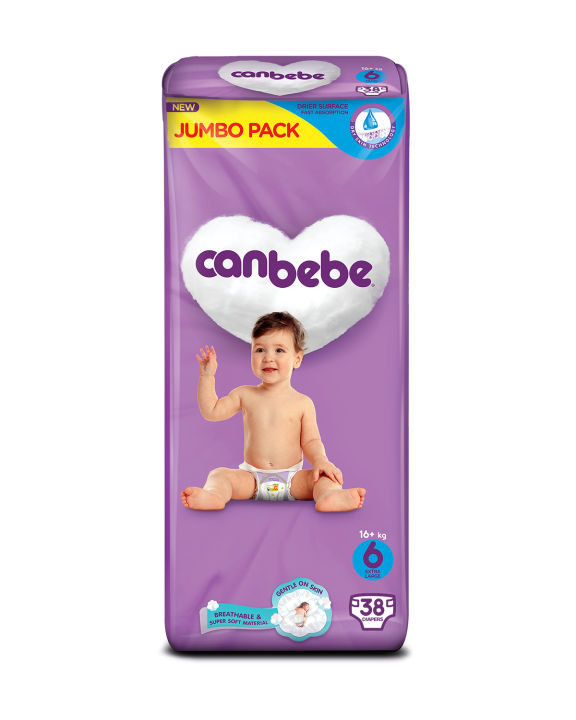 CANBEBE COMF DRY JUMBO XLARGE EE 38X4
