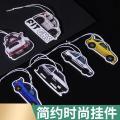 Car interior pendant fragrance JDM Mitsubishi EVO86GTR jewelry net red car aromatherapy pendant creative tide brand. 