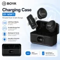 BOYA BY-MW11 Wireless Live Microphone with Charging Case / Dual Clip Mic for Vlogging, Interview, Online Teaching & Live Streaming / Plug & Play Portable Audio Mic. 