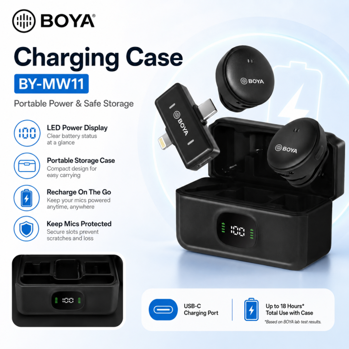 BOYA%20BY-MW11%20Wireless%20Live%20Microphone%20with%20Charging%20Case%20/%20Dual%20Clip%20Mic%20for%20Vlogging,%20Interview,%20Online%20Teaching%20&%20Live%20Streaming%20/%20Plug%20&%20Play%20Portable%20Audio%20Mic%20-%20Image%205