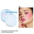 BataBata MAFFICK Warm Change Blush Clear Crystal Color Changing Highlight Long Lasting Fine Shimmer Blush Cream Natural Nude Makeup. 