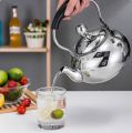 2.5L Capacity Stove Top Stainless Steel Kettle, Tea Pot, Tea Kettle Teapot with Silicone Handle, Stainless Steel Stovetop Tea kettle with Infuser, Stainless Steel Water Coffee Tea Kettle. 
