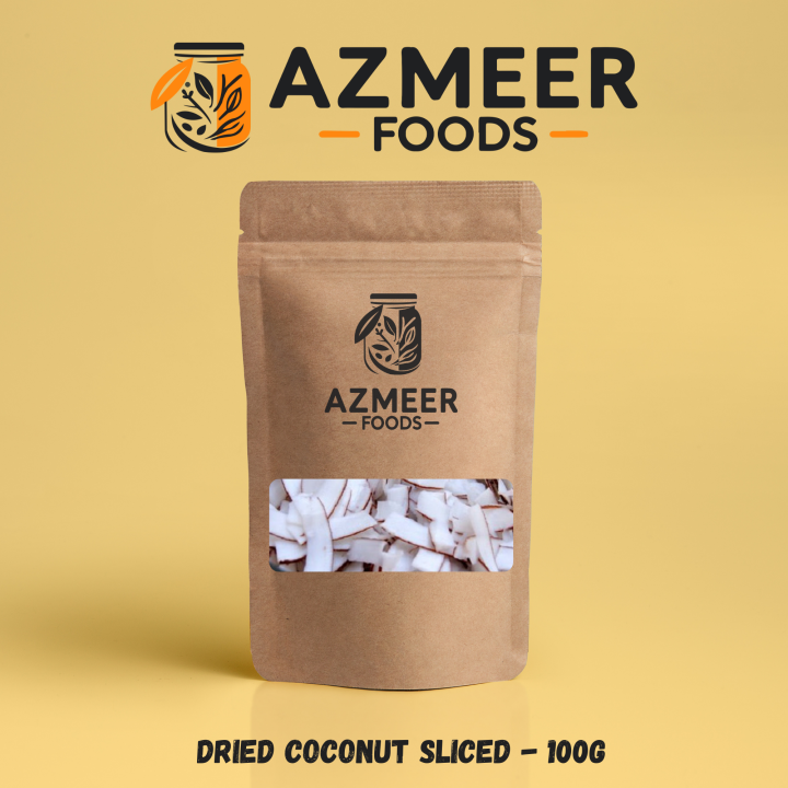 Azmeer Foods - Dry Coconut Slices / Khopra Slices 100g | Daraz.pk