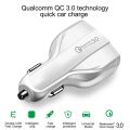 3 Ports Fast Car Charger Type C And USB Charger QC 3.0 With Qualcomm Quick Charge 3.0 Technology High Quality Car Charger. 