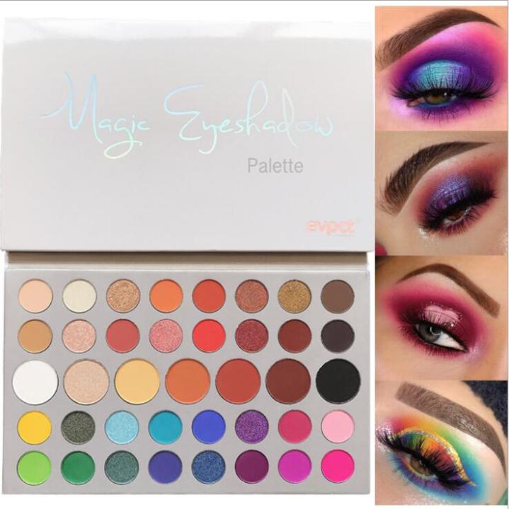 eyeshadow palette james charles Nude Shimmer Eyeshadow Palette Nautral Waterproof Glitter Pigment Eye Shadow Cosmetic Makeup