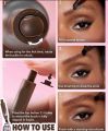 Hudamoji Brow fection Angled Brush and Dip Liquid Eyebrow Gel Pen. 