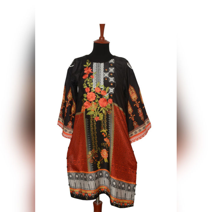 Embroidered With Digital Women Collection By Ameer Sons Knitwear