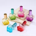 Portable Perfume Bottle Compact Apple Shaped Colorful Glass Bottle 12ml Empty Scent Sprayer for Travel Use Gifting Beauty. 