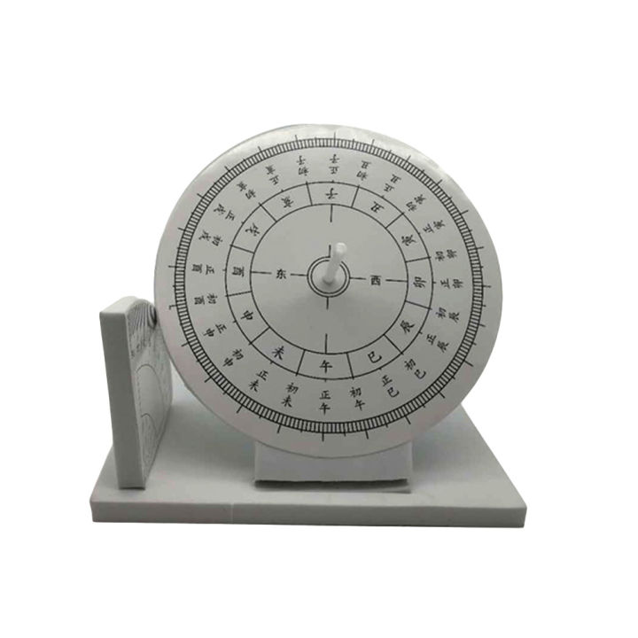 Sundial Assembly DIY Assembly Sundial Microscope Model Handmade Experiment Toy Learning ...