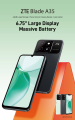ZTE Blade A35 || 4GB RAM 64GB ROM || 8MP+AI-CAM Back Camera || 5000 mAh Battery || 6.75 Inches Display. 