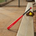 Baseball Bat 32 inch - Self Defense Baseball Bat - Baseball Bat Light Weight - Wooden Baseball Bats, Spots Gear Hitting equipment, Baseball gear, Sports equipment, Baseball bat for fighting, Self defence gadgets Youth, Used with Training Balls (Red). 