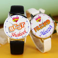 Friends Special Best Friend Customize Couple Watches. 
