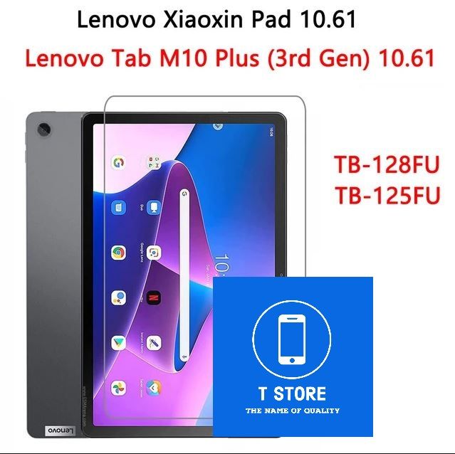 Tempered Glass Screen Protector For Lenovo Tab M10 Plus 3rd Gen 10.6 Inch (2022 Release)
