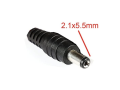 CoCar DC in hollow plug to socket, extension cable, DC power, 5.5 mm x 2.1 mm plug for car parking systems power, reversing camera monitor CCTV with LED strip.. 