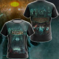 Summer BioShock T-shirts game 3D printed streetwear men women fashion oversized short sleeve t shirt kids tees tops man clothing. 
