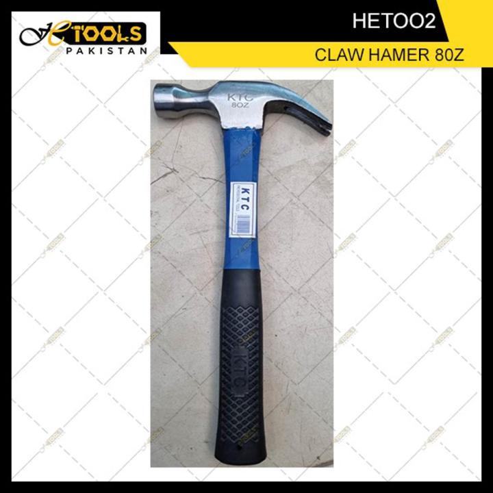 Claw_Hammer 8 oz KTC China with Rubber Grip