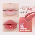 NOVO Aqua Bright Ribbon Lip Gloss Aqua Glow Mirror Glass Lip Gloss Waterproof Not Easy to Stick Cup Student Affordable Lipstick. 