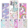 Cute Baby Unicorn Phone Case Cover For Samsung Galaxy A55 A54 A52 A53 A15 A14 A12 A13 A25 A24 A22 A23 A35 A34 A32 A33 A04S A03S. 