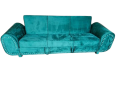 Sofa Combed With Storage 3 Seater C Green Valvet & Custumize Colours Special Offer Available From Customized........ 