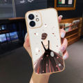 dienya For VIVO Y15S Case Plating Side Edge Square New Design Fashion Princess Girl Phone Cases Pattern Silicone Casing Full Back Cover Camera Protect Shockproof Softcase. 