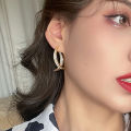 Dangle Earrings Front Back Wear Elegant Sparkling Drop Earrings. 