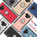 Shockproof Armor Case For Samsung Galaxy Note 9 S9 S8 Plus S7 S6 Car Ring Holder Stand Cover For iphone XS MAX X 8 7 6 6S Plus. 