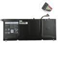 Laptop Battery 6  Cell   XPS 13-9343 13-9350 13D-9343 Series  TYPE -  JD25G JHXPY 0DRRP    - Black. 