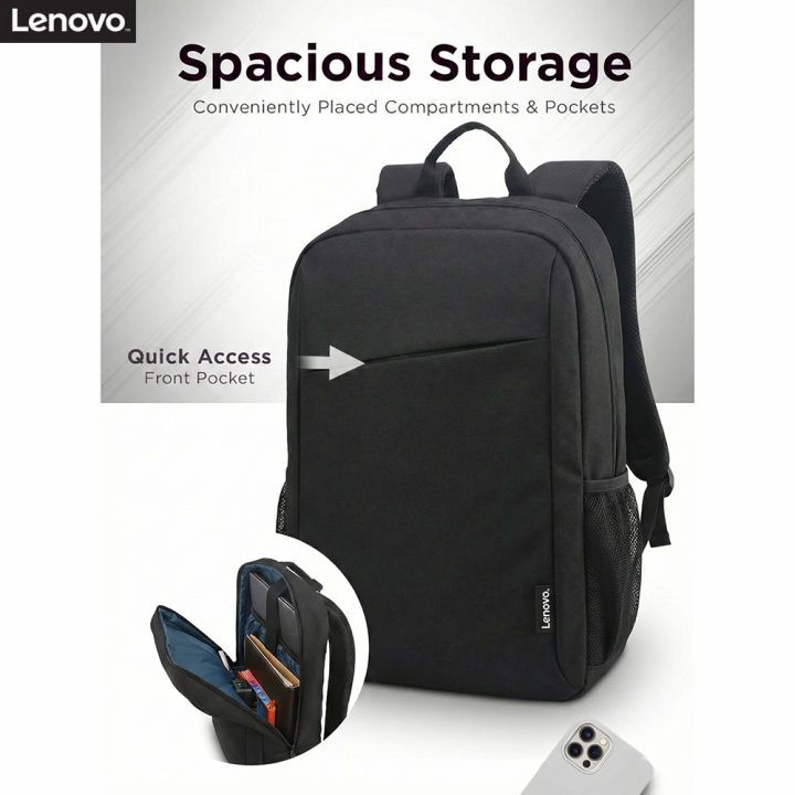 Lenovo%2015.6"%20Inch%20Laptop%20Backpack%20B210%20(Black)%20-%20Image%204