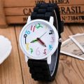 Silicone Watches Children Pencil Pointer Student Watch Quartz Wristwatches Watches Fs99. 