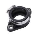 Motorcycle Gn125 Carburetor Intake Interface Pipe Joint Manifold For Suzuki 125Cc Gn 125 Engine Spare Parts. 