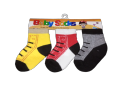 Pack of 3 - New Born Babies Socks (Newborn Baby Socks). 