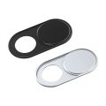 Orsda Webcam Cover Motebook Laptop Camera Cover Metal Protection Slider Phone Pc for Laptops Web Cam Cover Magnet Sticker-1x Black 1x Silver. 