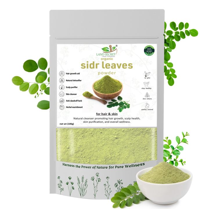 Land%20Secret%20100%25%20Natural%20Sidr%20Leaves%20Powder%20%E2%80%93%20Herbal%20Cleanser%20for%20Hair,%20Skin%20&%20Scalp%20Care%20%7C%20Anti-Dandruff,%20Anti-Acne,%20and%20Detoxifying%20Herbal%20Remedy%20-%20Image%206