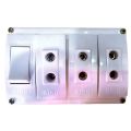 Electric Extension Board Wall Mount | High-Quality PVC Box & Fiber Sheet | Piano Switch Sockets (4 Points) | Durable, Safe Power Outlet for Home & Office | Efficient & Reliable Power Supply with Compact Design. 