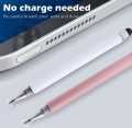 2 in 1 Stylish Universal Stylus Pen for Tablet Mobile Phone Pad Screen Podazz |  Stylish Universal Practical Dual-use Capacitive Tablet Stylus Pen Exquisite Double-headed Silicone Disc Drawing Tablet Phone Capacitor Pen. 