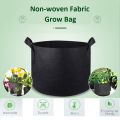 Pack of 3 Grow Bags Heavy Duty for Plant/Vegetable/Herb/Fruit Breathable Fabric Grow Planter Pot Bags with Handles. 