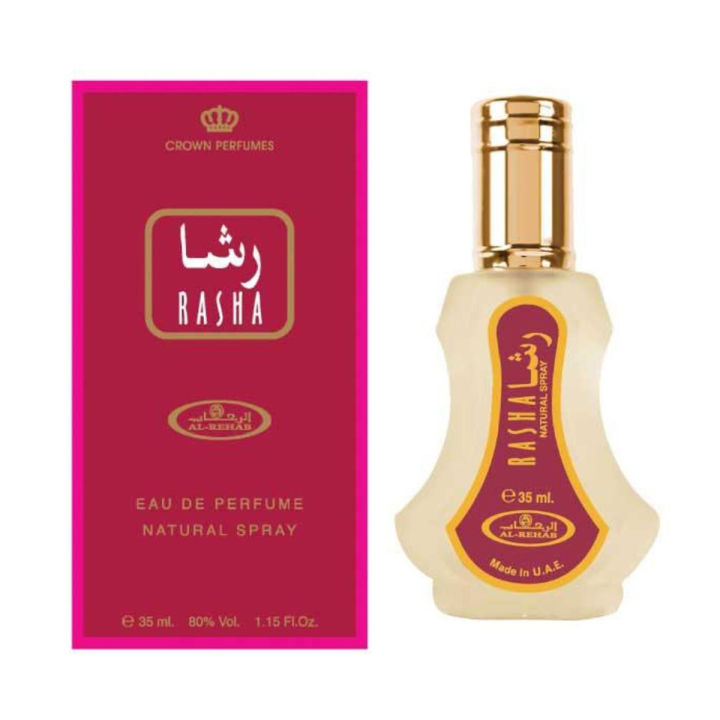 Alrehab Perfume Rasha Unisex Fragrance 35 Ml
