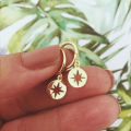 Small Gold Hoop Earrings for Women Evil Eye Huggie Earring Star Earrings Gift For Women Black Hoops Earrings Jewelry. 