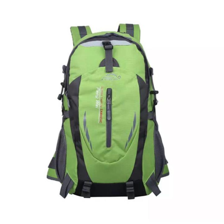 Waterproof Climbing Sports Outdoor Unisex Nylon Rucksack Bags Travel Backpack Camping Hiking Trekking Pack daypack Bag For Men