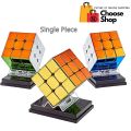 GC 3x3 Shiny Cyclone Boys Metallic Cube for Speed Lovers | High Quality Magnetic Cube Puzzle Toy. 