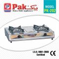 Pak Gas Stove with 2 Burners Manual Ignition. 