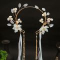 Girl Hair Accessories Retro Tassel Ribbon  Metal Hairpin Tiaras Chinese Wedding Bride Headpiece Flower Headband Chinese Style Headwear Ancient Style Hairpin Hanfu Hair Crown. 