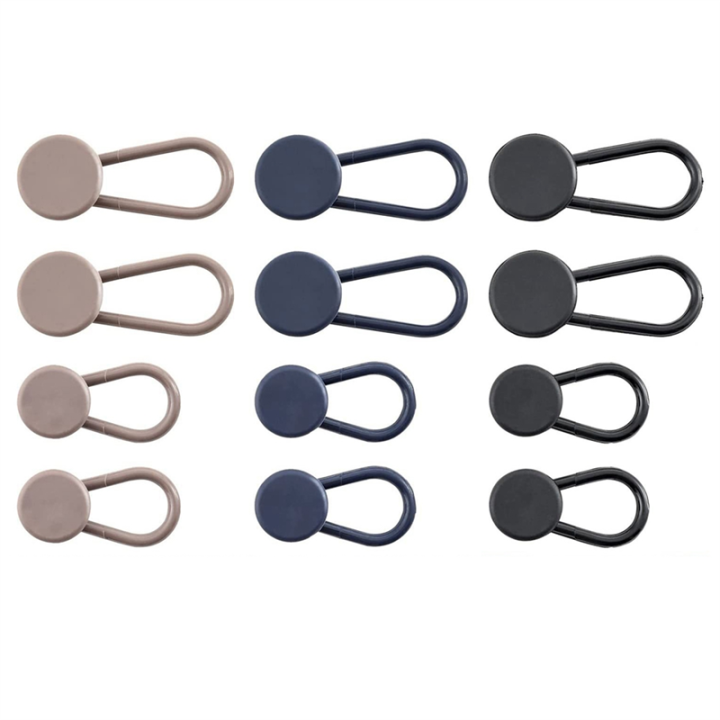 Pants Waist Button Extender 12Pcs for Jeans - Women Men- 1/1.4 Inches