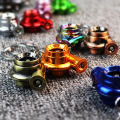 Electric Mini Turbo Turbocharger Keychain Spinning Turbine Key Chain Pendants Imitative Sound LED Car Theme Key Accessories. 