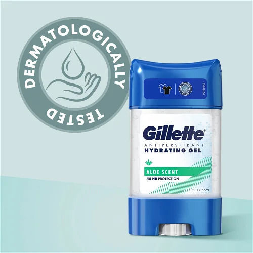 Gillette ANTI PERSPIRANT GEL Deodorant Stick ALOE 70ML