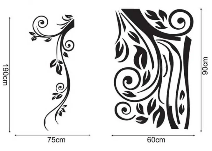 Corner%20Flower%20Wall%20Sticker%20Black%20Floral%20DIY%20Wall%20Decor%20For%20Living%20Room%20TV%20Sofa%20PVC%20Wall%20Paper%20%20Self%20Adhesive%20-%20Image%202