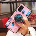 Phone Case Samsung Galaxy A33 5G Back Cover Cute 3D Design Camera Phone Cases with Stand Holder Lanyard Soft Silicone Shockproof Samsung A33 5G Case. 